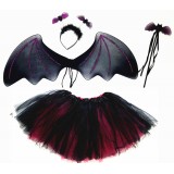 CTU3235-Black Bat Dress Up Set
